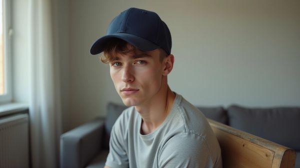 Pour un style décontracté, optez pour la casquette homme élégante